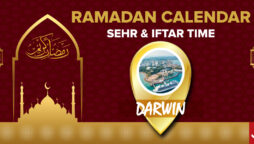 Ramadan Calendar Darwin 2023