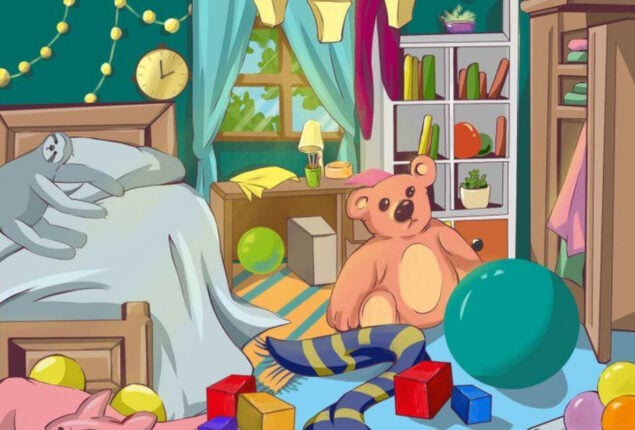 Optical Illusion: Only 5% can spot the hidden Turtle in Bedroom within 5 secs!