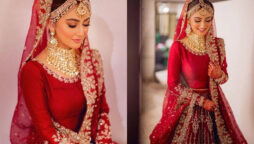 Hiba Bukhari stuns in latest bridal photoshoot