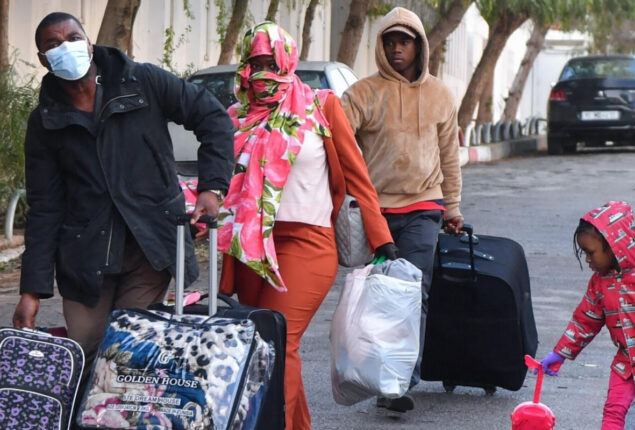 Sub-Saharan African countries are repatriating citizens from Tunisia