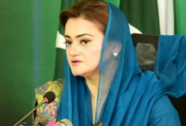 Marriyum slams Imran Khan for evading arrest