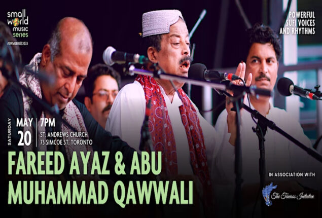 Fareed Ayaz & Abu Muhammad Qawwali to take place in Canada
