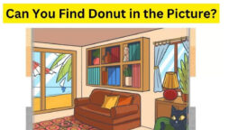 Brain Teaser: Can you spot the hidden donut in 7 seconds Try Your Luck!
