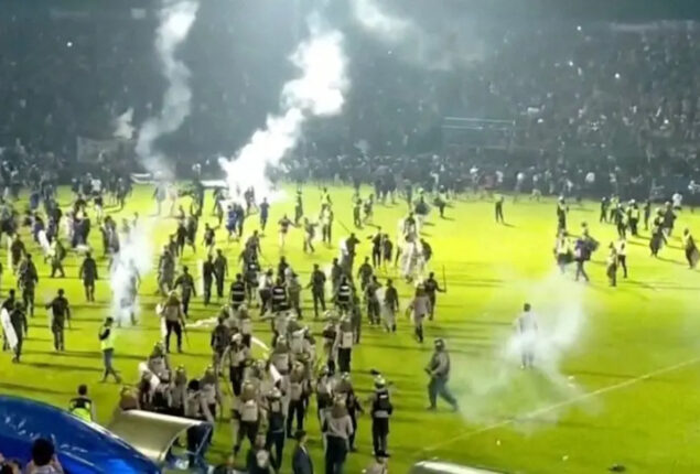 Indonesia catastrophes stadium