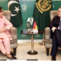 Sherry Rehman, German minister discuss climate change cooperation