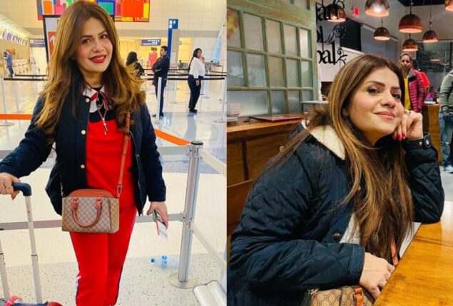 Amber Khan shares photos from her trip to the USA