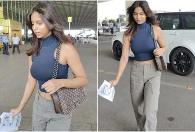 Suhana Khan looks like Deepika Padukone in her airport footage