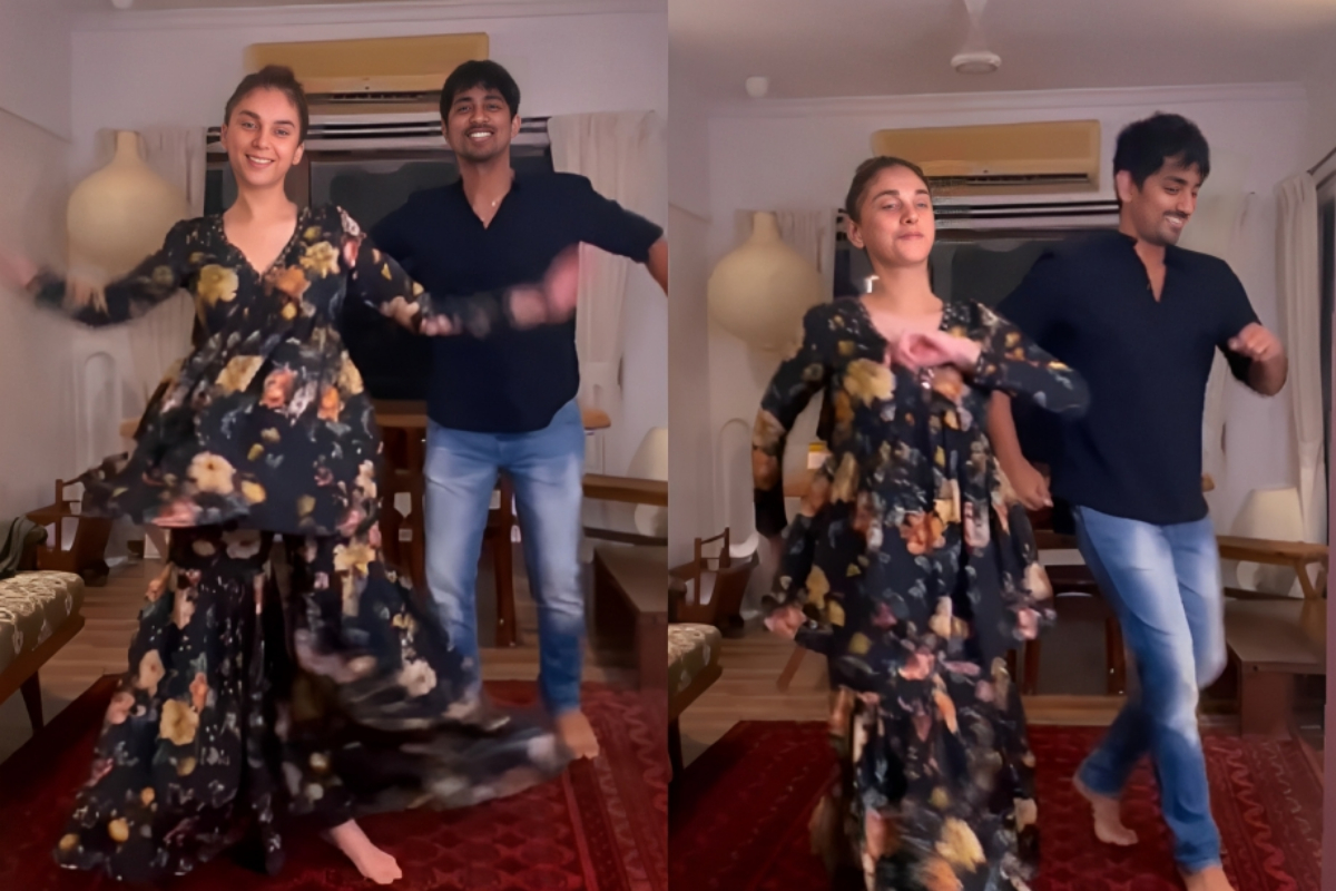 Siddharth and Aditi Rao Hydari