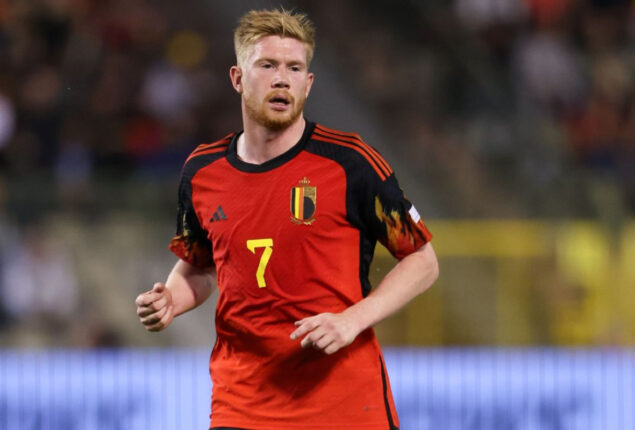 Kevin De Bruyne is thrilled to be selected as Belgium’s captain