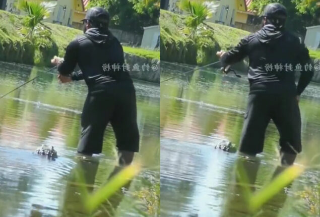 fishing prank