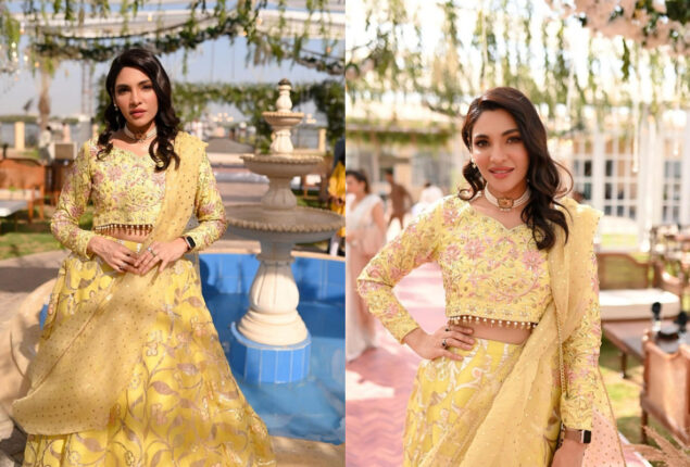 Zhalay Sarhadi looks ravishing in yellow