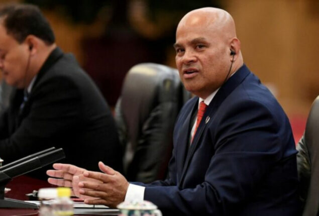 Outgoing president of Micronesia accuses China