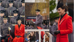 Prince William delivers his first speech as Colonel of the Regiment