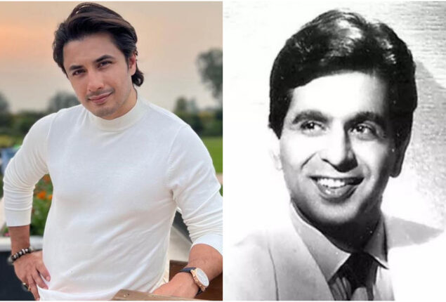 Ali Zafar shares beautiful video of actor Dilip Kumar singing at an event