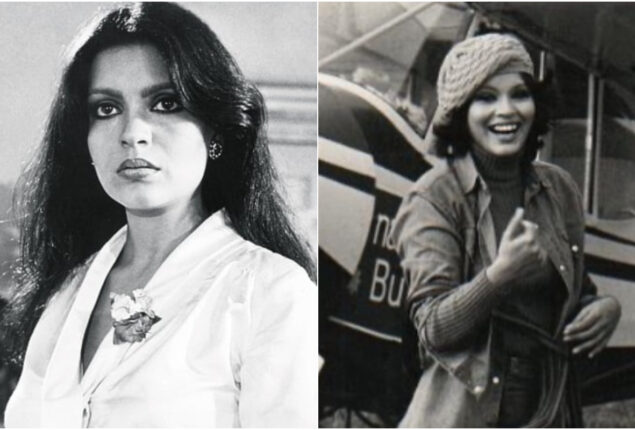 Zeenat Aman shares monochrome photo from Aashiq Hoon Baharon Ka