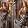 Shilpa Shetty looks gorgeous in a printed saree 