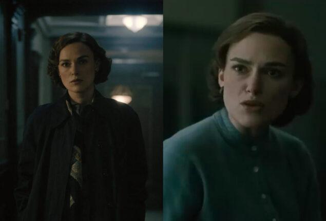The “Boston Strangler” video shows Keira Knightley prepared to solve the case