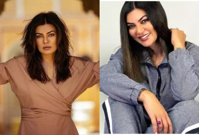 Sushmita Sen announces her recovery from a heart attack