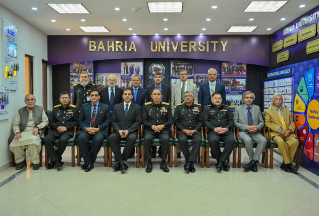 CNS Amjad Niazi chaired BOG meeting of Bahria University