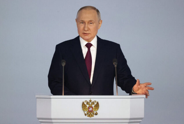 Vladimir Putin accuses Ukraine of border attack