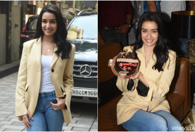 Shraddha Kapoor is celebrating her birthday with fans and media