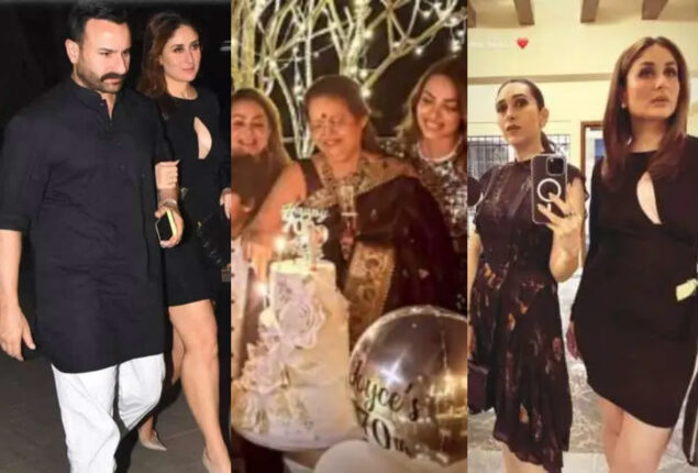 Kareena, Saif, Karisma brings glamour to Malaika Arora’s mom’s birthday party