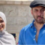 Salman Khan looks ‘fab’ in blue shirt with fan from Tiger 3 shoot