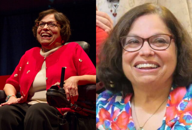 Judy Heumann, an American disability rights campaigner died at the age 75