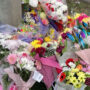 Paying respects to three victims of the Cardiff car accident