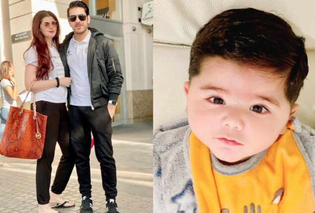 Goher Mumtaz & Anum Goher reveal their baby boy’s face