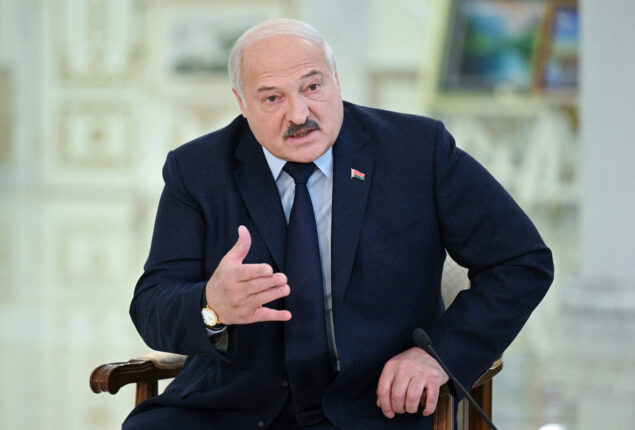 Ukraine involved in to destroy Russian aircraft, says Lukashenko