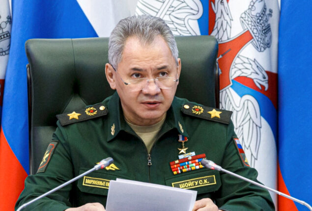 Victory in Bakhmut lead to further advances, says Sergei Shoigu
