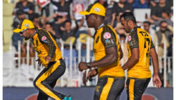 Peshawar Zalmi beats Lahore Qalandars