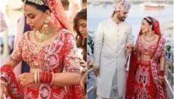 Ushna Shah returns to Instagram with new wedding pictures