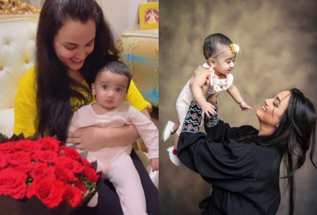 Kiran Tabeir celebrates her birthday with daughter & husband: Pictures