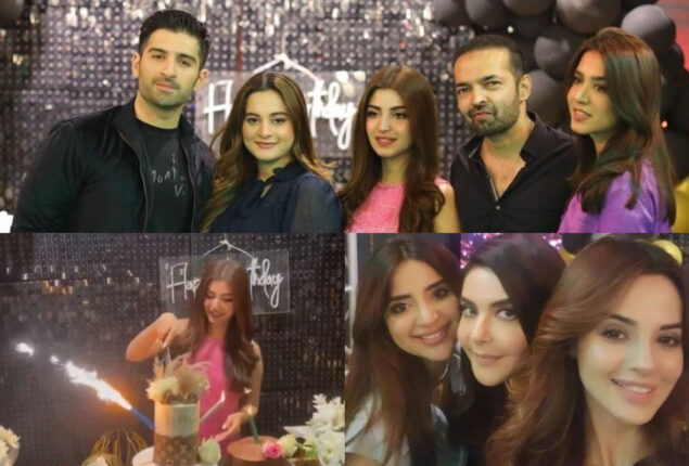 Kinza Hashmi celebrates her star-studded birthday bash