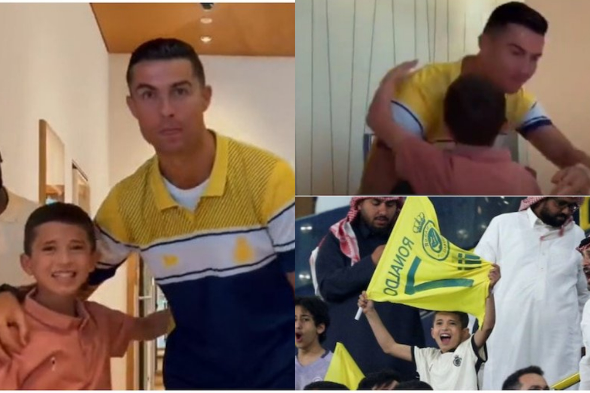 Cristiano Ronaldo earthquake