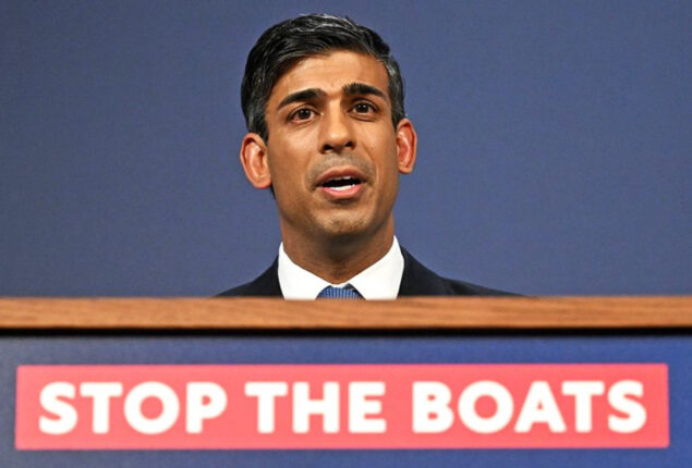 Stopping small boats is ‘priority’ for British people, says Sunak