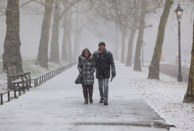 UK experiences lowest March temperatures since 2010