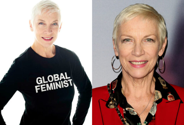 Annie Lennox asserts that “feminism” ought to be presented from a “global perspective”