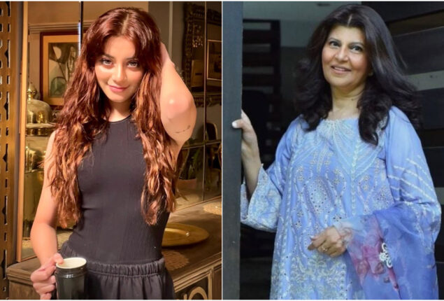 Alizeh Shah receives criticism from Rubina Ashraf for using too much makeup
