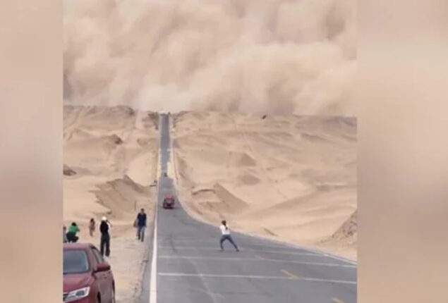 Shocking viral: Video of severe sandstorm gained new traction