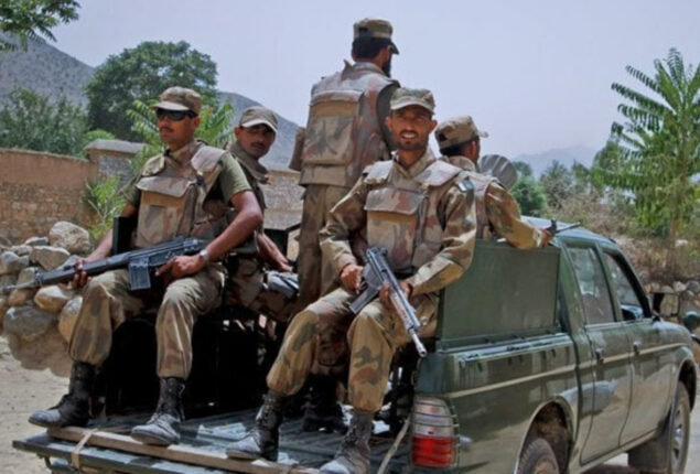 8 terrorists killed, two soldiers injured in South Waziristan