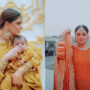 Kanwal Aftab shares new pictures with baby Aizal in yellow