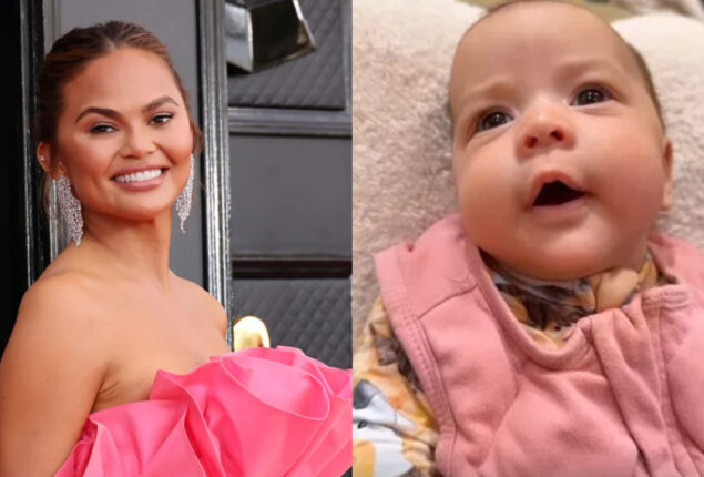 Chrissy Teigen delights her fans with rare pic of her daughter Esti