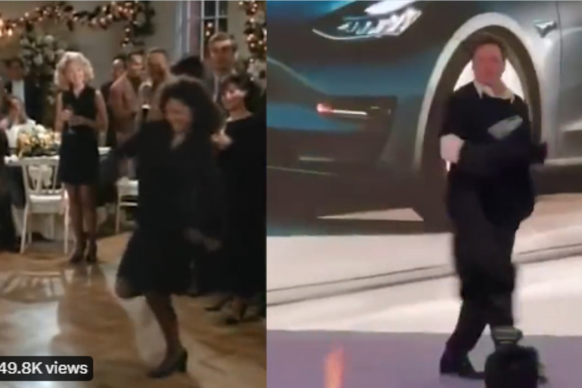 Elon Musk dance