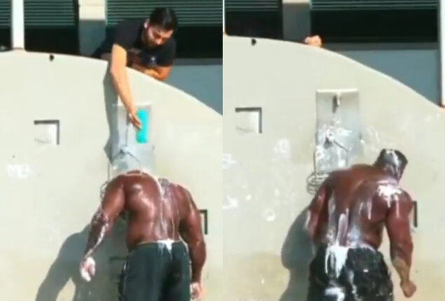 Watch viral: Man gets irritated by friend’s teasing 