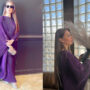Reema Khan looks drop-dead gorgeous in a purple outfit