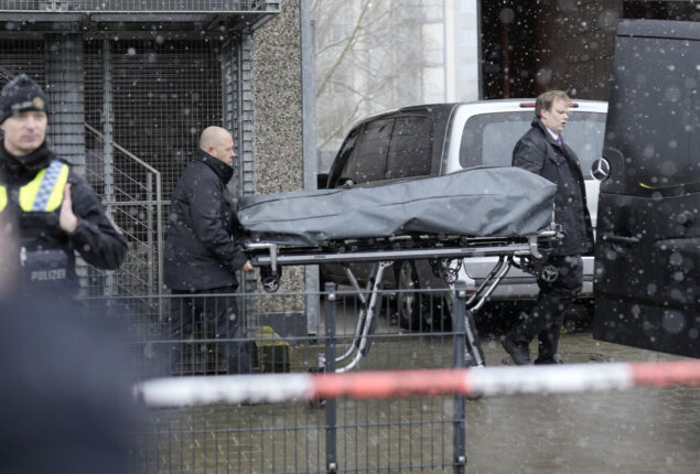 Jehovah’s Witnesses hall shooting kills at least eight in Germany
