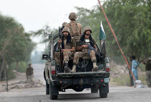 Five terrorists killed in exchange of fire with security forces